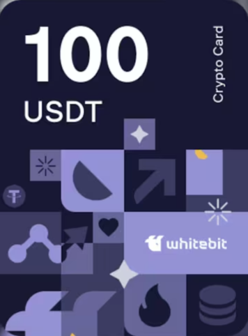 WHITEBIT 100 USDT GIFT CARD - OFFICIAL WEBSITE -  - ROW