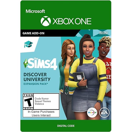 THE SIMS 4 - DISCOVER UNIVERSITY - XBOX LIVE - XBOX ONE - MULTILANGUAGE - WORLDWIDE