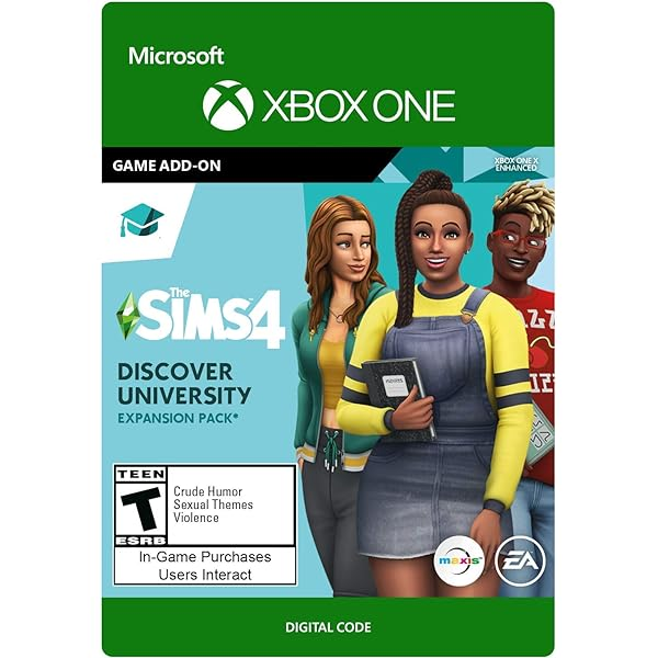 THE SIMS 4 - DISCOVER UNIVERSITY - XBOX LIVE - XBOX ONE - MULTILANGUAGE - WORLDWIDE - Libelula Vesela - Jocuri video
