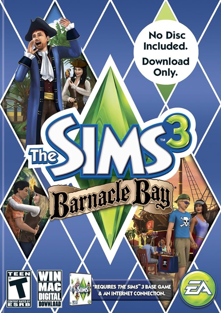 THE SIMS 3 BARNACLE BAY BUNDLE - ORIGIN - PC - MULTILANGUAGE - WORLDWIDE - Libelula Vesela - Jocuri video
