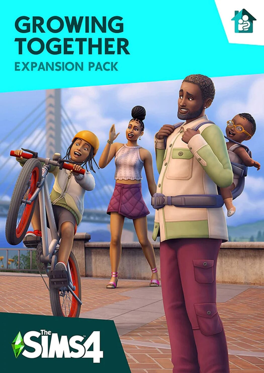 THE SIMS 4 : GROWING TOGETHER - EXPANSION PACK (DLC) - PC - EA APP / ORIGIN - MULTILANGUAGE - WORLDWIDE