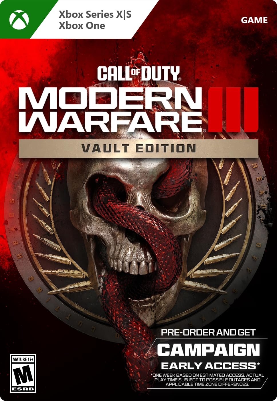 CALL OF DUTY: MODERN WARFARE III (VAULT EDITION) (XBOX ONE / XBOX SERIES X|S) - XBOX LIVE - MULTILANGUAGE - WORLDWIDE - Libelula Vesela - Jocuri video