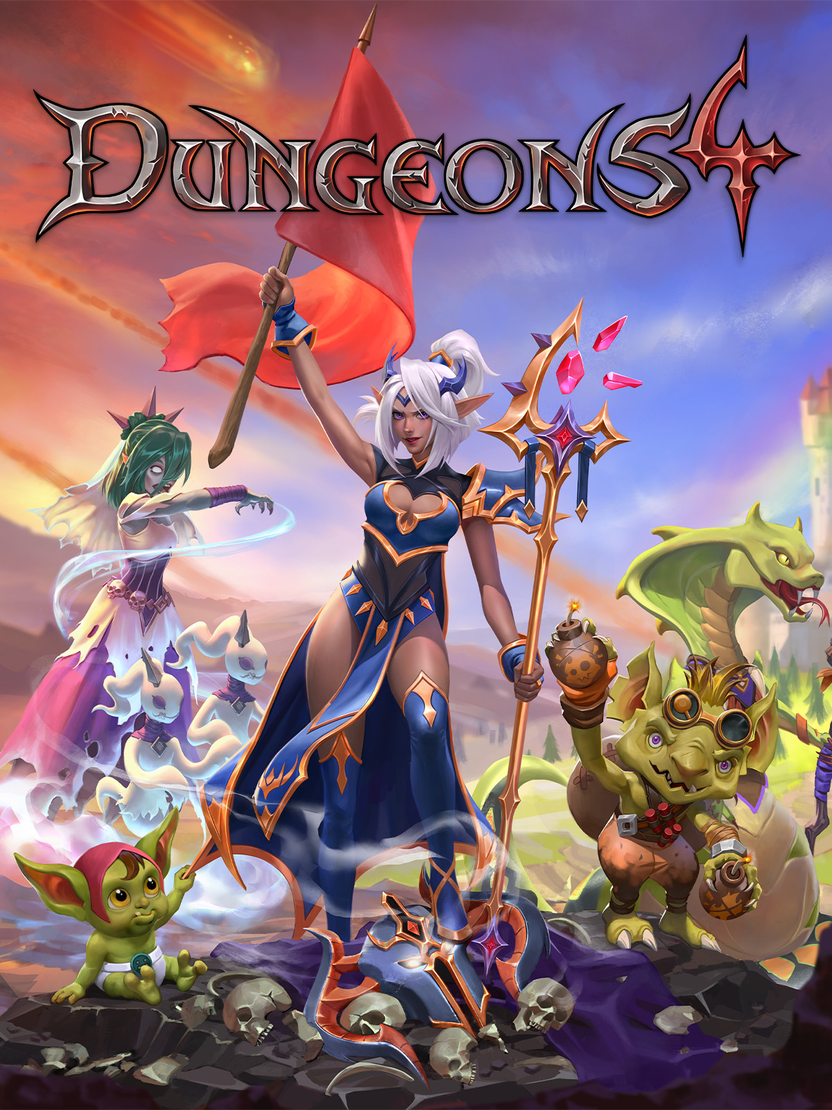 DUNGEONS 4 - PC - STEAM - MULTILANGUAGE - WORLDWIDE - Libelula Vesela - Jocuri video