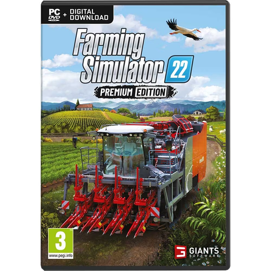 FARMING SIMULATOR 22 (PREMIUM EDITION) - PC - STEAM - MULTILANGUAGE - WORLDWIDE - Libelula Vesela - Jocuri video