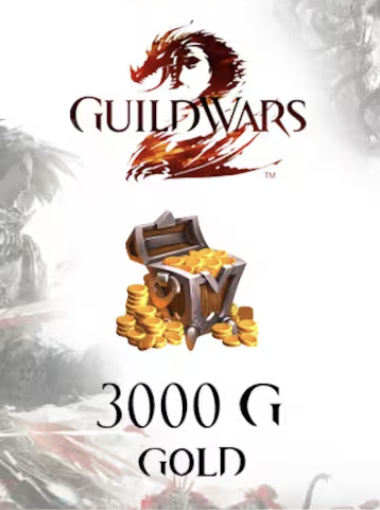 GUILD WARS 2 GOLD 3000G - PC - OTHER - MULTILANGUAGE - WORLDWIDE