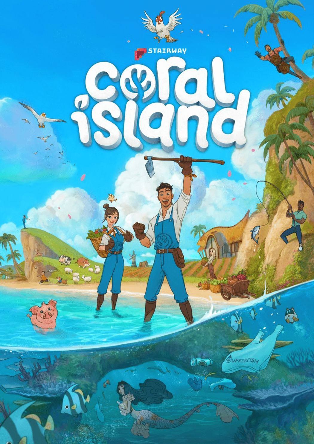 CORAL ISLAND - PC - STEAM - MULTILANGUAGE - WORLDWIDE - Libelula Vesela - Jocuri video