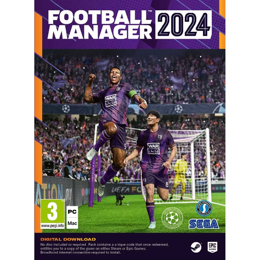 FOOTBALL MANAGER 2024 - PC - STEAM - MULTILANGUAGE - EU
