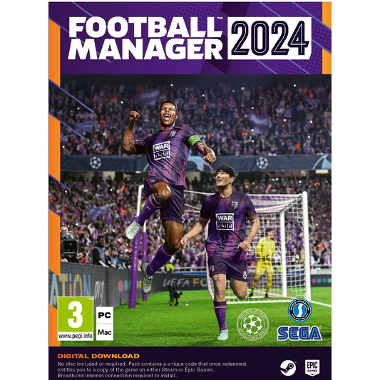 FOOTBALL MANAGER 2024 - PC - STEAM - MULTILANGUAGE - WORLDWIDE - Libelula Vesela - Jocuri video