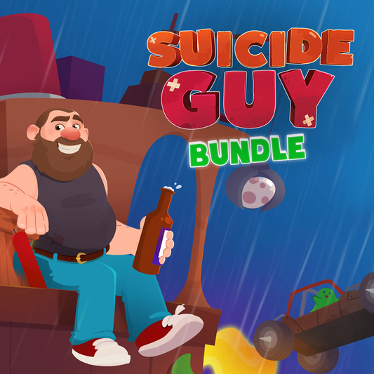 SUICIDE GUY BUNDLE - PC - STEAM - MULTILANGUAGE - WORLDWIDE - Libelula Vesela - Jocuri video
