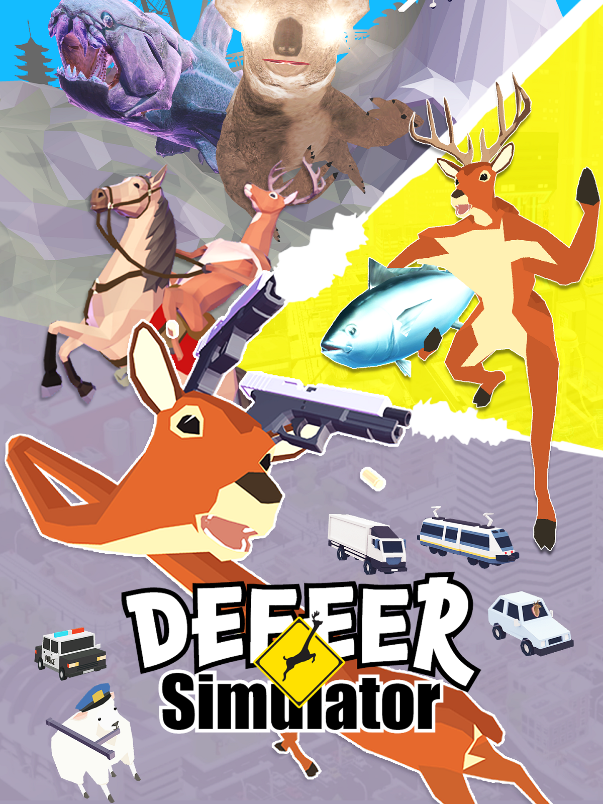 DEEEER SIMULATOR: YOUR AVERAGE EVERYDAY DEER - PC - STEAM - MULTILANGUAGE - WORLDWIDE - Libelula Vesela - Jocuri video
