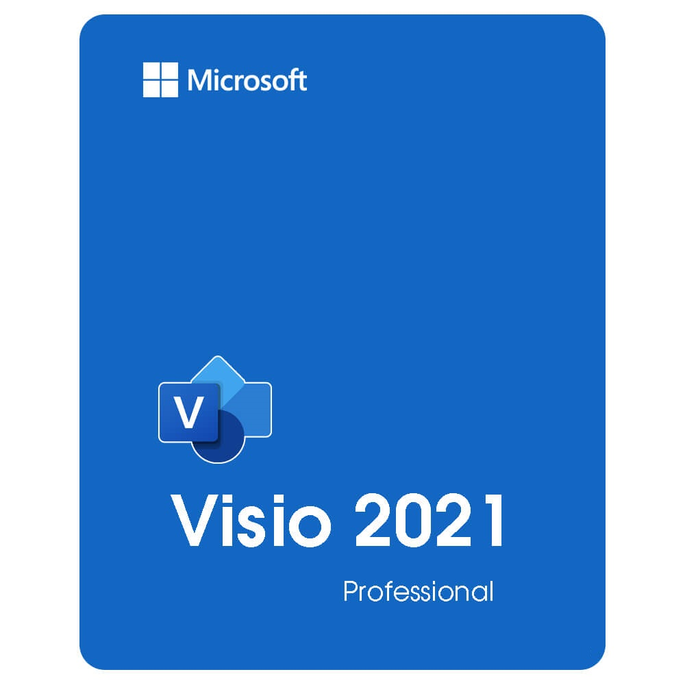 MICROSOFT VISIO 2021 PROFESSIONAL - PC - OFFICIAL WEBSITE - MULTILANGUAGE - WORLDWIDE - Libelula Vesela - Software