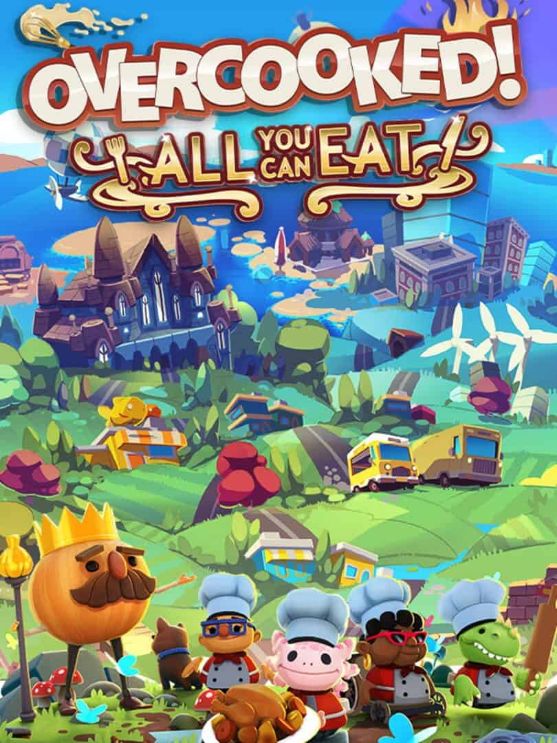 OVERCOOKED! ALL YOU CAN EAT - PC - STEAM - MULTILANGUAGE - ROW - Libelula Vesela - Jocuri video