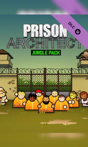PRISON ARCHITECT - JUNGLE PACK (DLC) - PC - STEAM - MULTILANGUAGE - WORLDWIDE - Libelula Vesela - Jocuri video