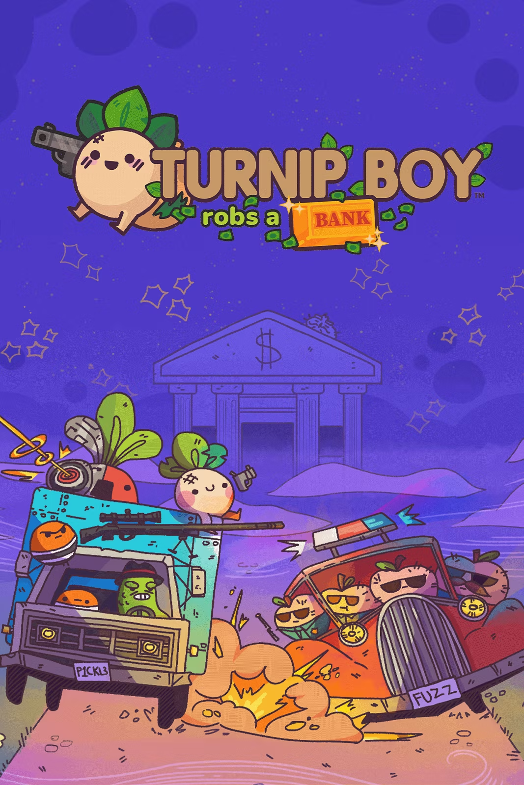 TURNIP BOY ROBS A BANK - PC - STEAM - MULTILANGUAGE - WORLDWIDE - Libelula Vesela - Jocuri video