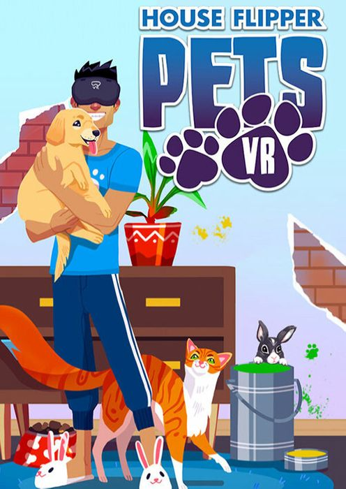 HOUSE FLIPPER - PETS [VR] - PC - STEAM - MULTILANGUAGE - WORLDWIDE - Libelula Vesela - Jocuri video
