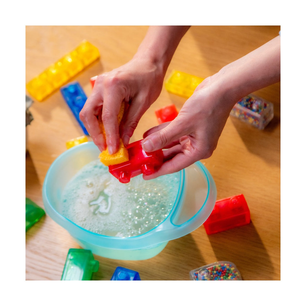 JELLY BLOX - CONSTRUIESTE SI JOACA-TE, CUTIE DEPOZITARE, 30 PIESE - GOLIATH (931693)