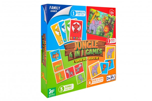 JOC 4 IN 1 JUNGLA - GLOBO (GL40902)