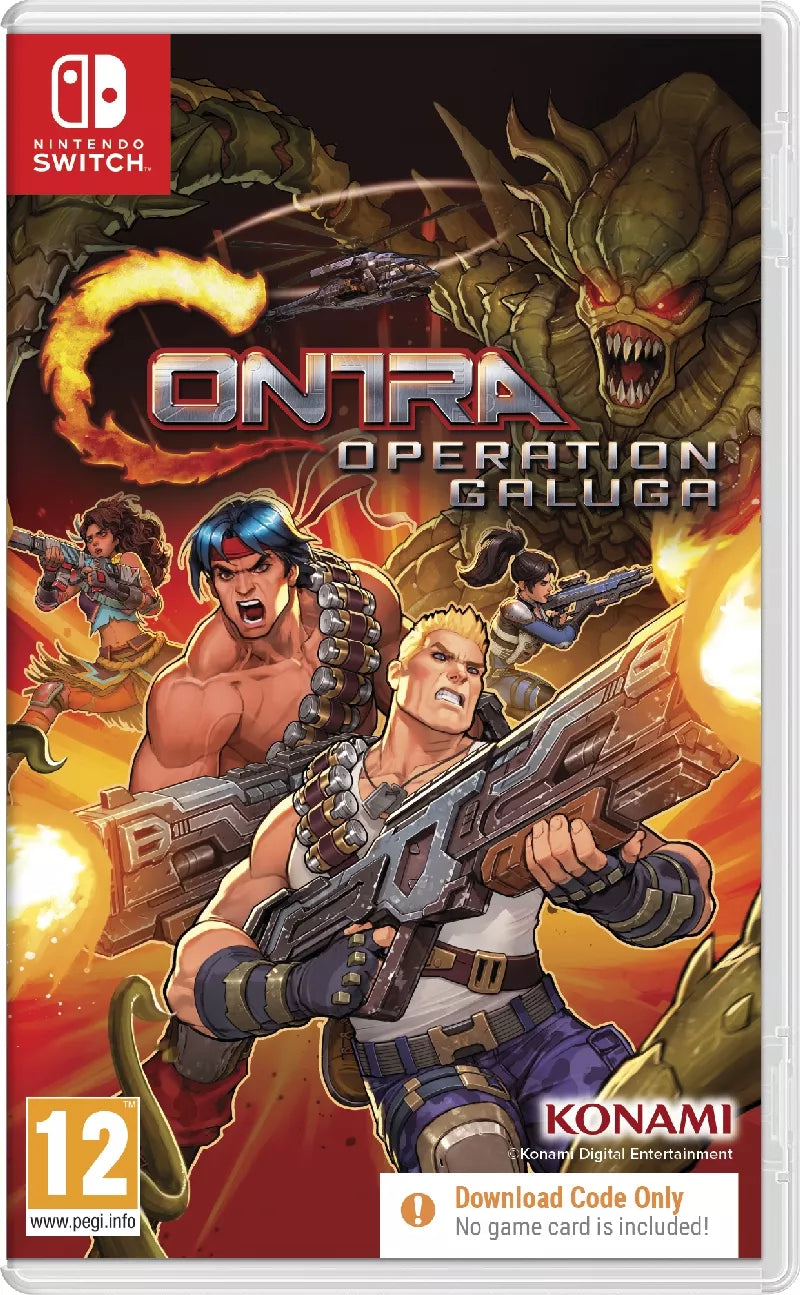 CONTRA: OPERATION GALUGA - NINTENDO SWITCH - SWITCH - MULTILANGUAGE - EU