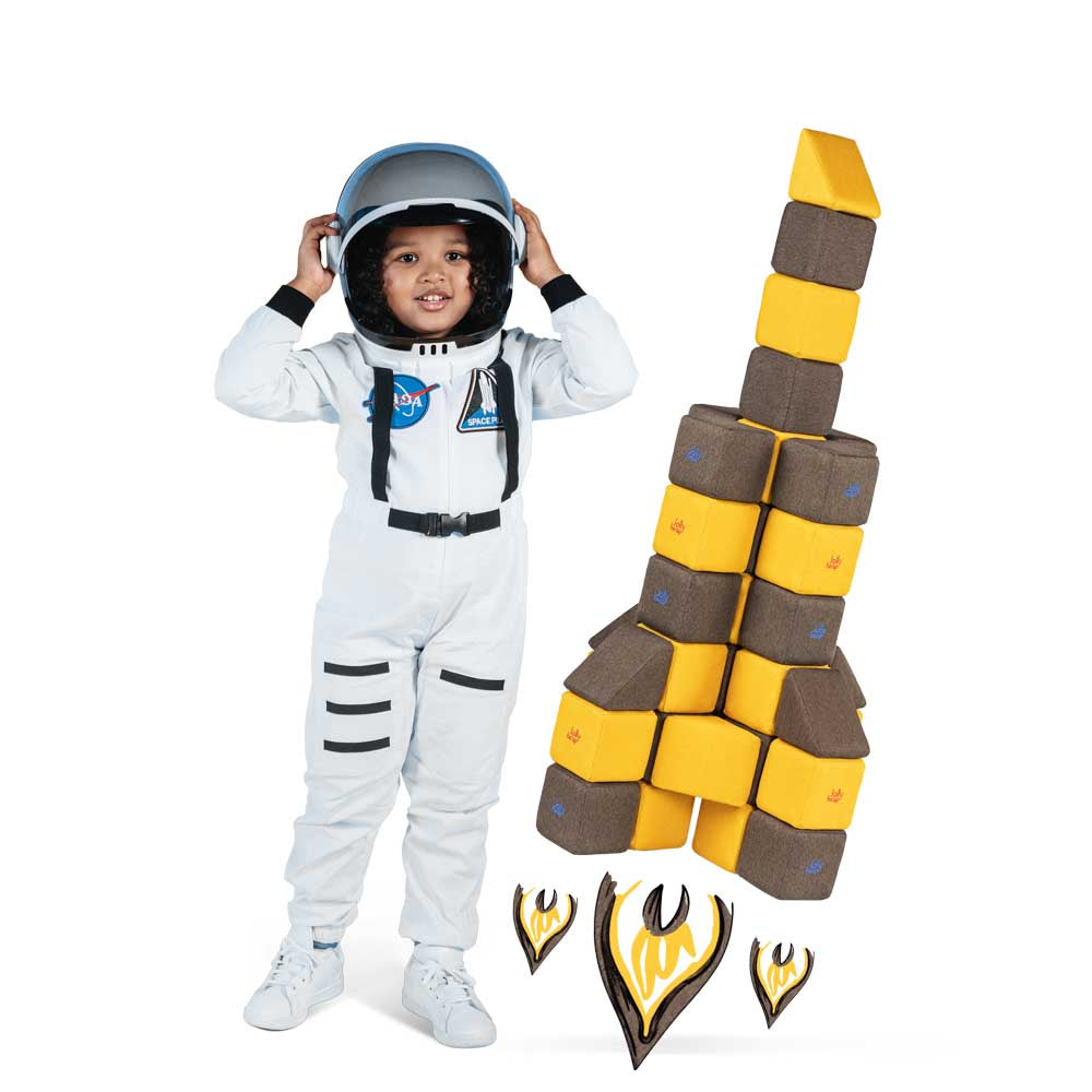 MEDIUM SET - 50 SOFT MAGNETIC BLOCKS - 1-99 YEARS - JOLLYHEAP