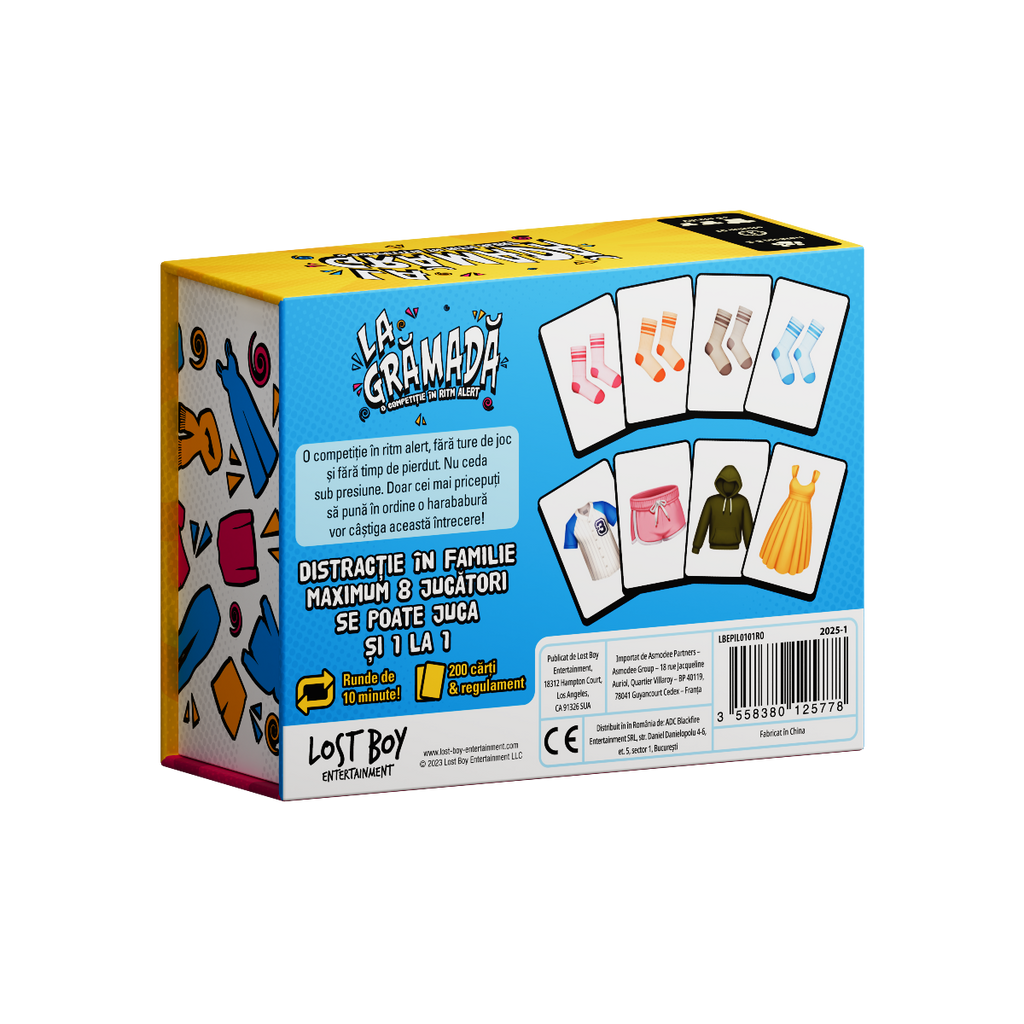 JOC DE SOCIETATE LA GRAMADA, LIMBA ROMANA - PILES (LBEPIL0101RO)