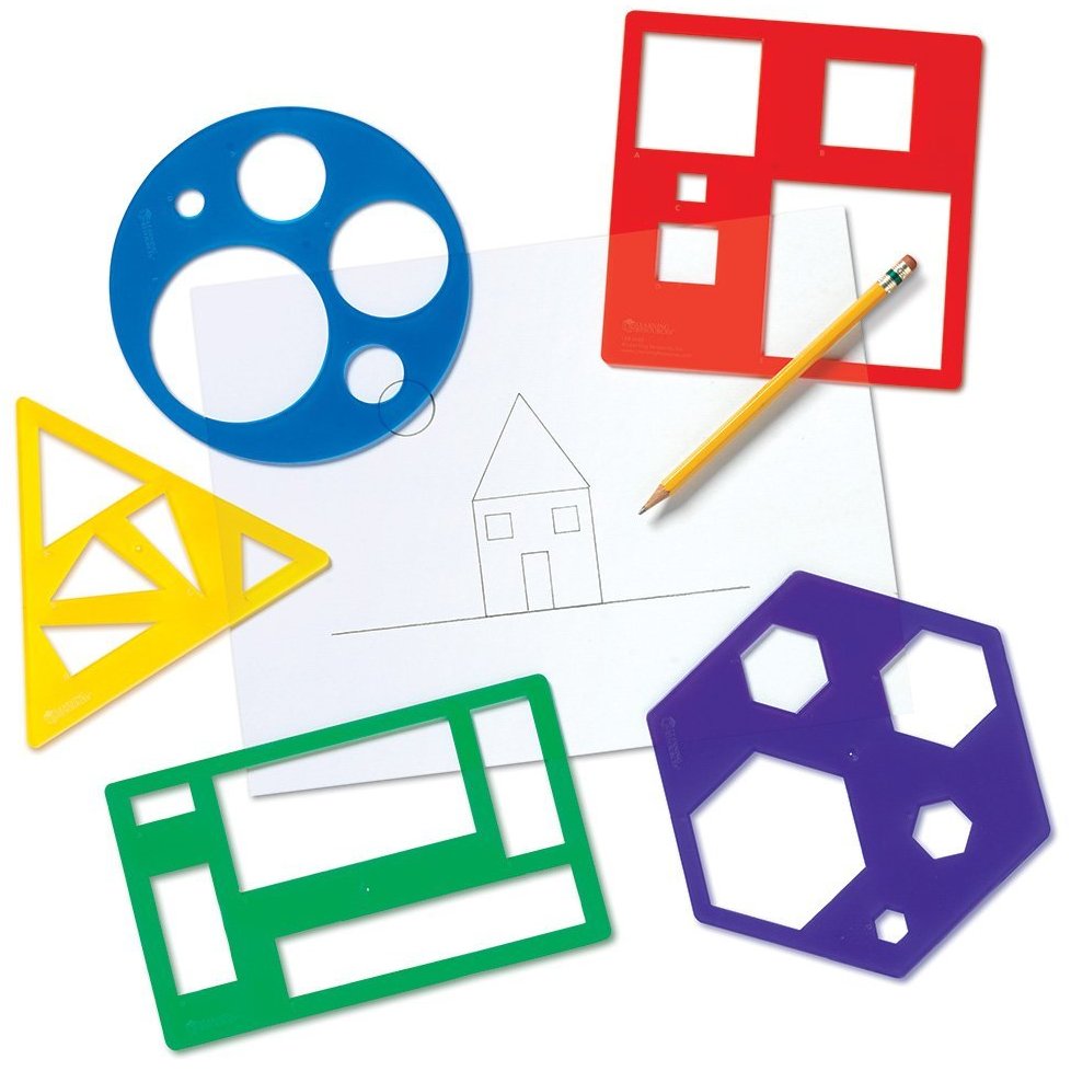 DRAWING TEMPLATES - LEARNING RESOURCES (LER5440)