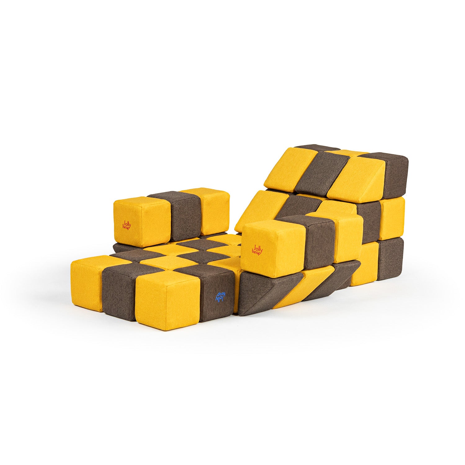 MEDIUM SET - 50 SOFT MAGNETIC BLOCKS - 1-99 YEARS - JOLLYHEAP