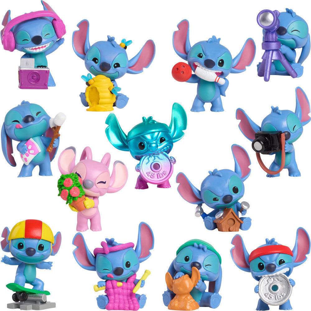 DISNEY STITCH - MINI-FIGURINA ASCUNSA IN CAPSULA, HOBBY S5 - JAKKS PACIFIC (46334)