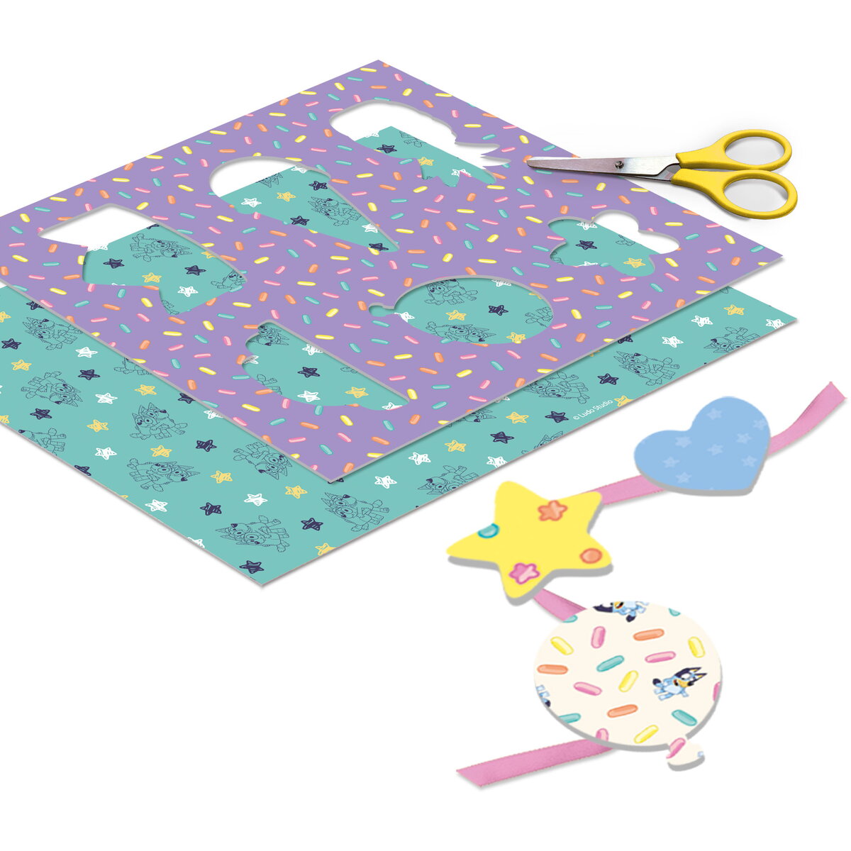 TABLITA DE DESEN CU LUMINI - BLUEY - LISCIANI (L110681)