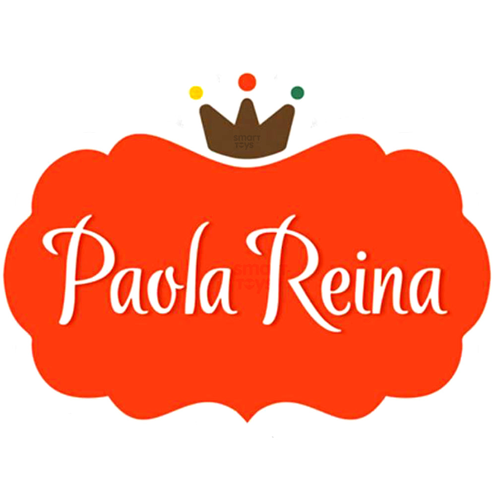 PAPUSA MARGA, 32 CM, IN ROCHIE ROZ, CU URSULET DE PLUS  - AMIGAS- PAOLA REINA (ST4X4489)