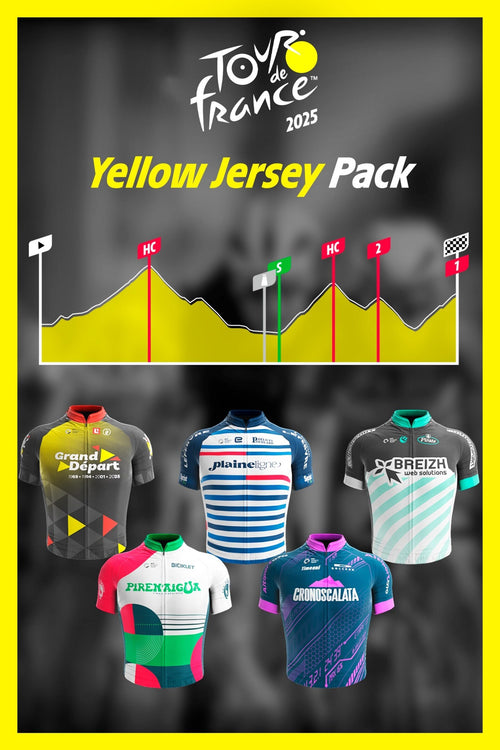 TOUR DE FRANCE 2025 - YELLOW JERSEY PACK (DLC) - PC - STEAM - MULTILANGUAGE - WORLDWIDE
