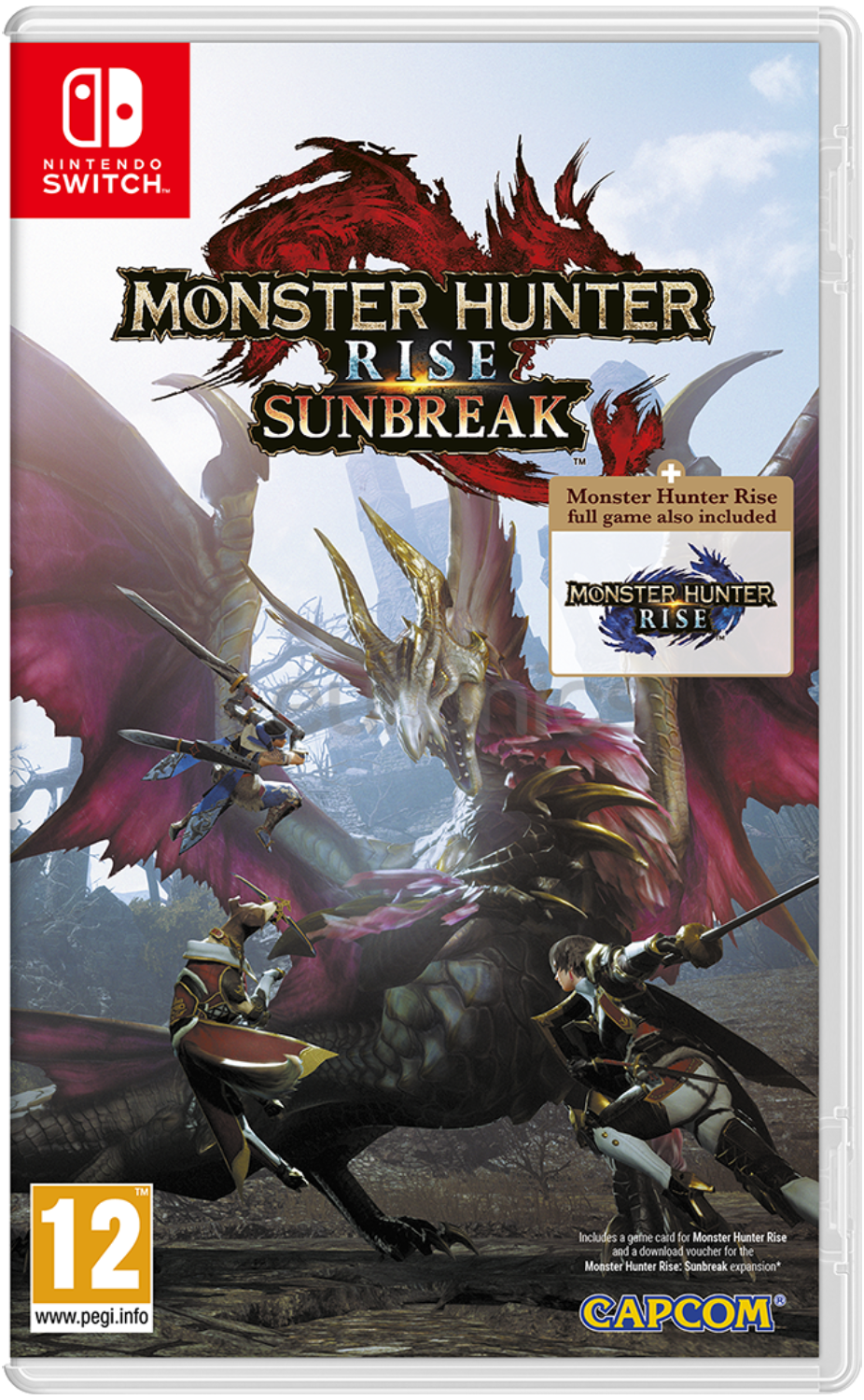 MONSTER HUNTER RISE: SUNBREAK (DLC) - NINTENDO SWITCH - MULTILANGUAGE - EU