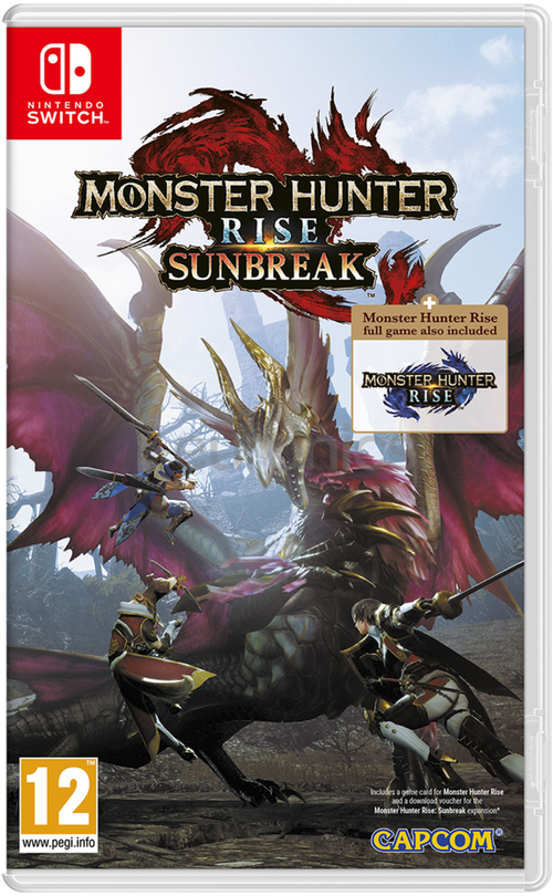 MONSTER HUNTER RISE: SUNBREAK (DLC) - NINTENDO SWITCH - MULTILANGUAGE - EU