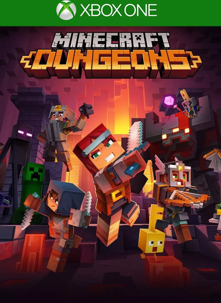 MINECRAFT: DUNGEONS - XBOX ONE - XBOX LIVE - MULTILANGUAGE - WORLDWIDE