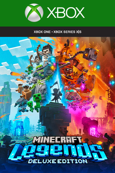 MINECRAFT LEGENDS (DELUXE EDITION) (XBOX ONE/SERIES X|S) - XBOX LIVE - MULTILANGUAGE - WORLDWIDE - Libelula Vesela - Jocuri video