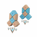 SET PIXI - 12 BLOCURI MAGNETICE MOI - 1-3 ANI - JOLLYHEAP