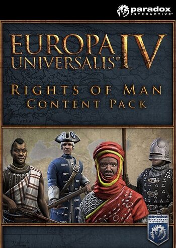 EUROPA UNIVERSALIS IV - RIGHTS OF MAN CONTENT PACK - PC - STEAM - MULTILANGUAGE - WORLDWIDE - Libelula Vesela - Jocuri video