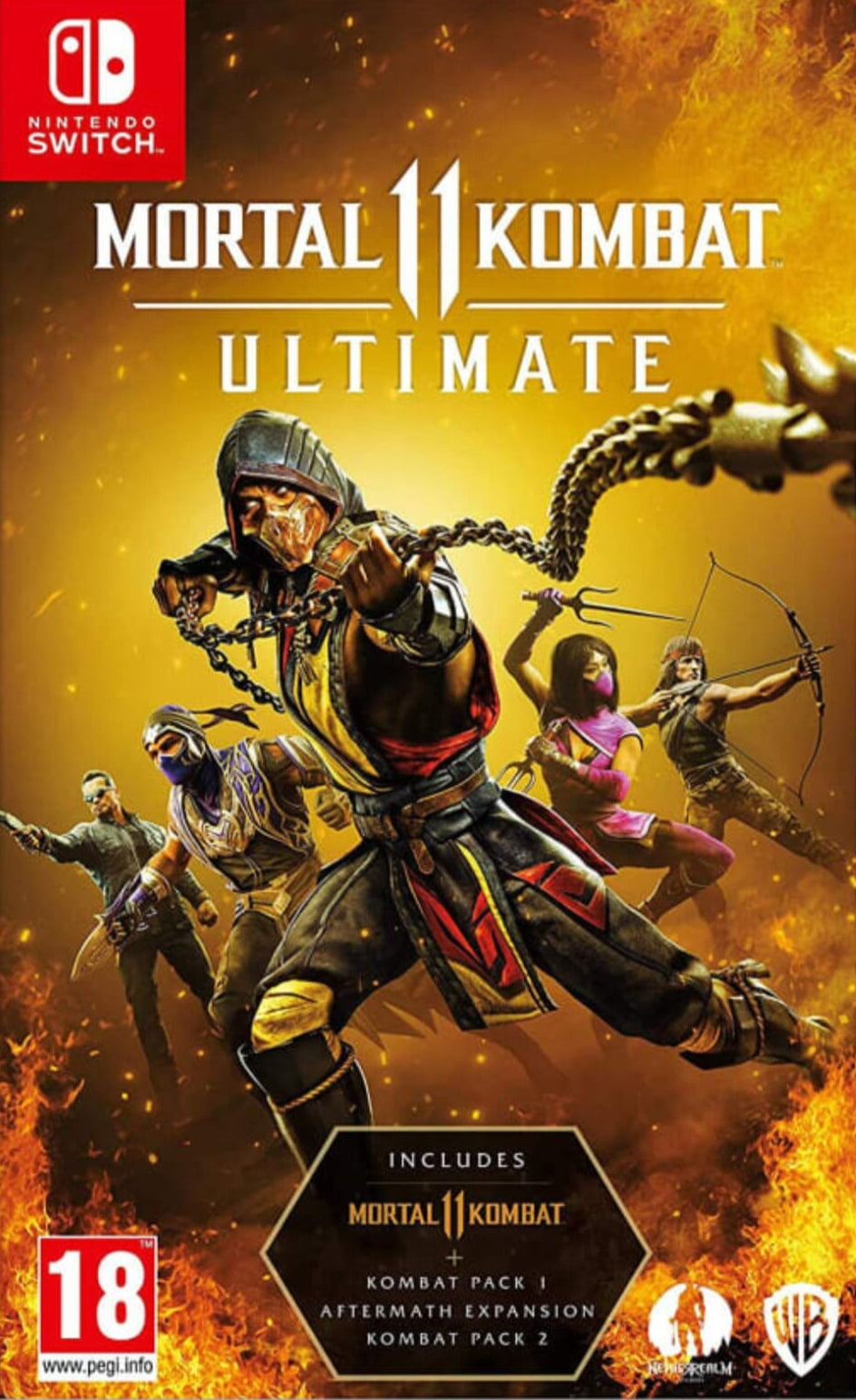 MORTAL KOMBAT 11 ULTIMATE - NINTENDO SWITCH - SWITCH - MULTILANGUAGE - EU