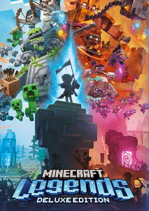 MINECRAFT LEGENDS (DELUXE EDITION) - PC - WINDOWS STORE - MULTILANGUAGE - WORLDWIDE - Libelula Vesela - Jocuri video