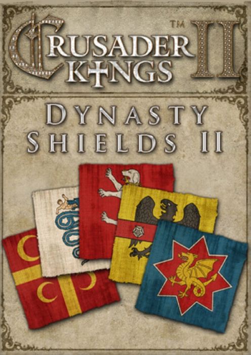 CRUSADER KINGS II - DYNASTY SHIELD II - PC - STEAM - MULTILANGUAGE - WORLDWIDE - Libelula Vesela - Jocuri video