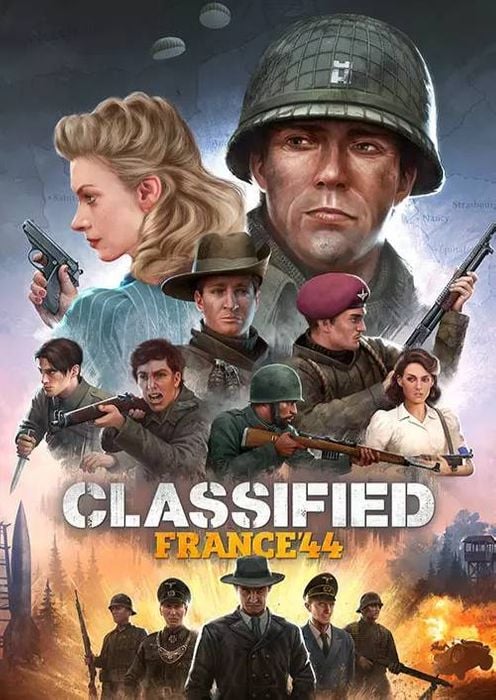 CLASSIFIED: FRANCE '44 - PC - STEAM - MULTILANGUAGE - EU, NA - Libelula Vesela - Jocuri video