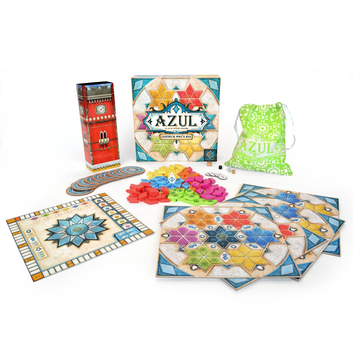 JOC DE SOCIETATE AZUL SUMMER PAVILION, LIMBA ROMANA - ASMODEE (NMG60050RO)