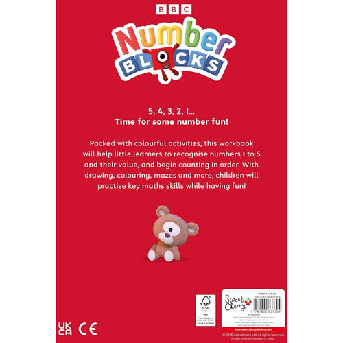 CARTE CU ACTIVITATI - HAI SA NUMARAM! - NUMBERBLOCKS (9781802637304)