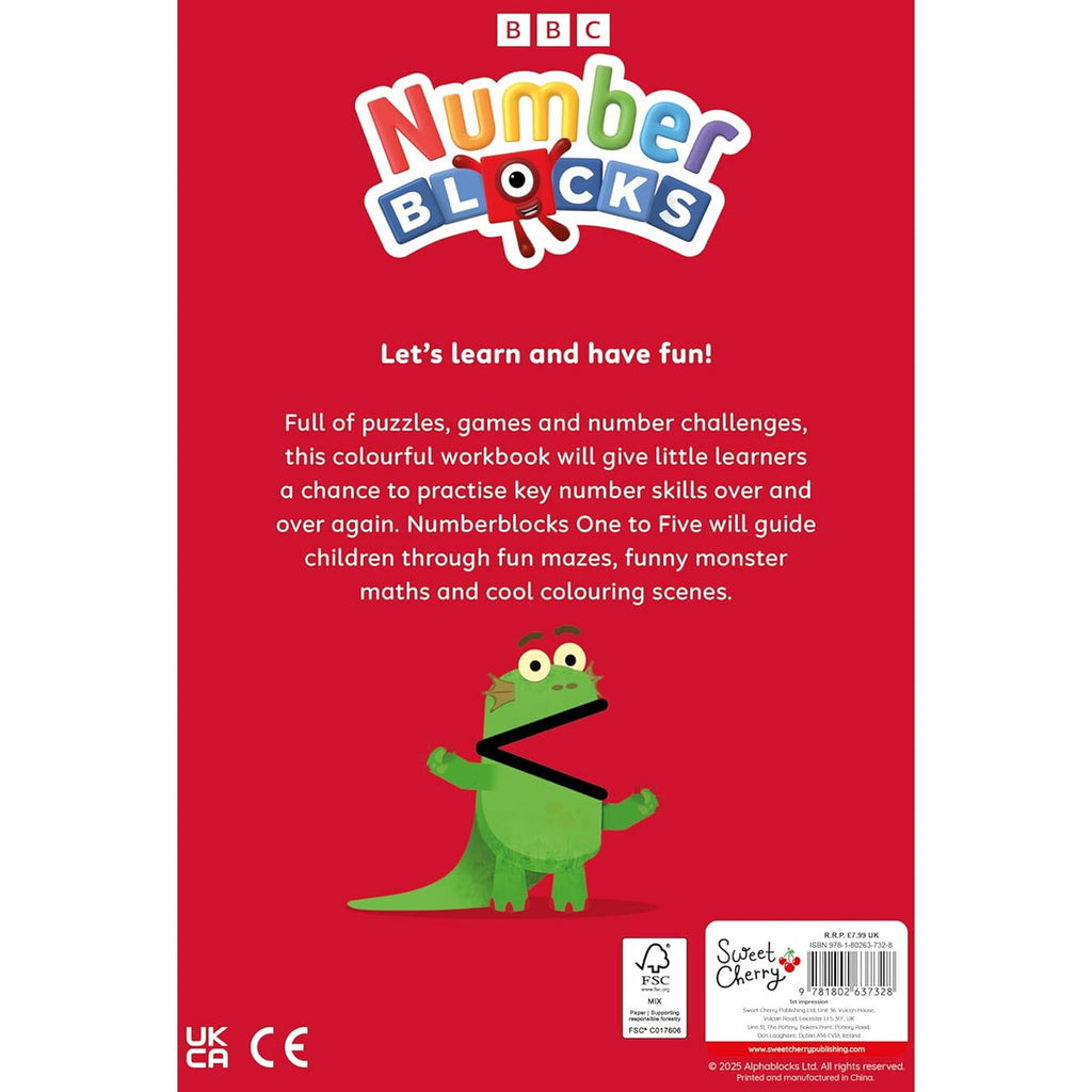 CARTE CU ACTIVITATI - JOCURI & PUZZLE-URI - NUMBERBLOCKS (9781802637328)