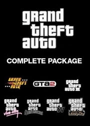 GRAND THEFT AUTO COMPLETE BUNDLE (INCLUDING GTA 1 & 2) - PC - STEAM - MULTILANGUAGE - WORLDWIDE