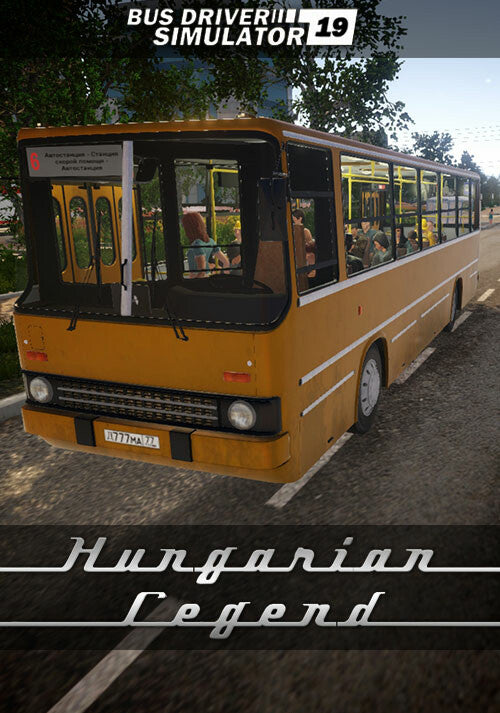 BUS DRIVER SIMULATOR 2019 - HUNGARIAN LEGEND - STEAM - PC - WORLDWIDE - MULTILANGUAGE - Libelula Vesela - Jocuri video