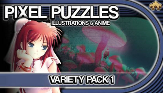 PIXEL PUZZLES ILLUSTRATIONS & ANIME - JIGSAW PACK: VARIETY PACK 1 - PC - STEAM - EN - WORLDWIDE