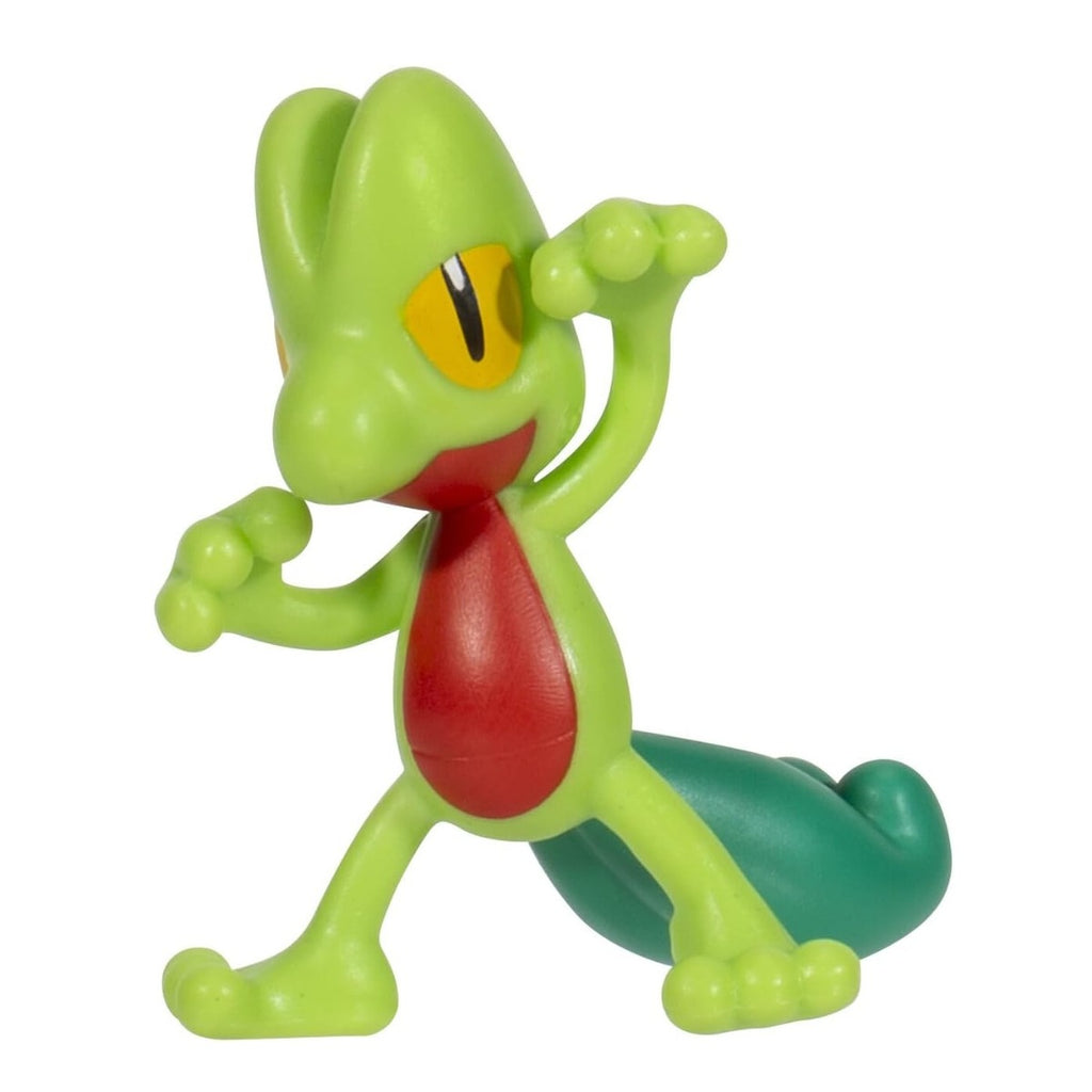 POKEMON - SET 2 FIGURINE CLIP N GO, TREECKO WITH NEST BALL W19 - JAZWARES (PKW3639)
