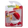 POKEMON - SET 2 FIGURINE CLIP N GO, CHIMCHAR WITH REPEAT BALL W19 - JAZWARES (PKW3640)