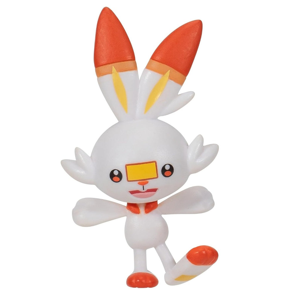 POKEMON - SET 2 FIGURINE CLIP N GO, SCORBUNNY WITH PREMIER BALL W19 - JAZWARES (PKW3642)