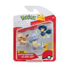 POKEMON - SET OF 3 ACTION FIGURES, W21 - 4 MODELS (PKW3894)